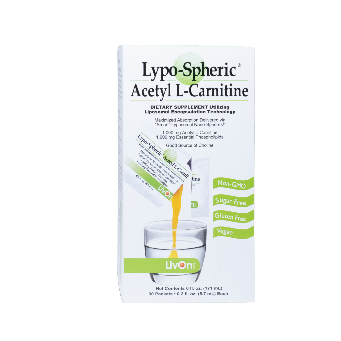 Lypo-Spheric® Acetyl L-Carnitine 1000 mg