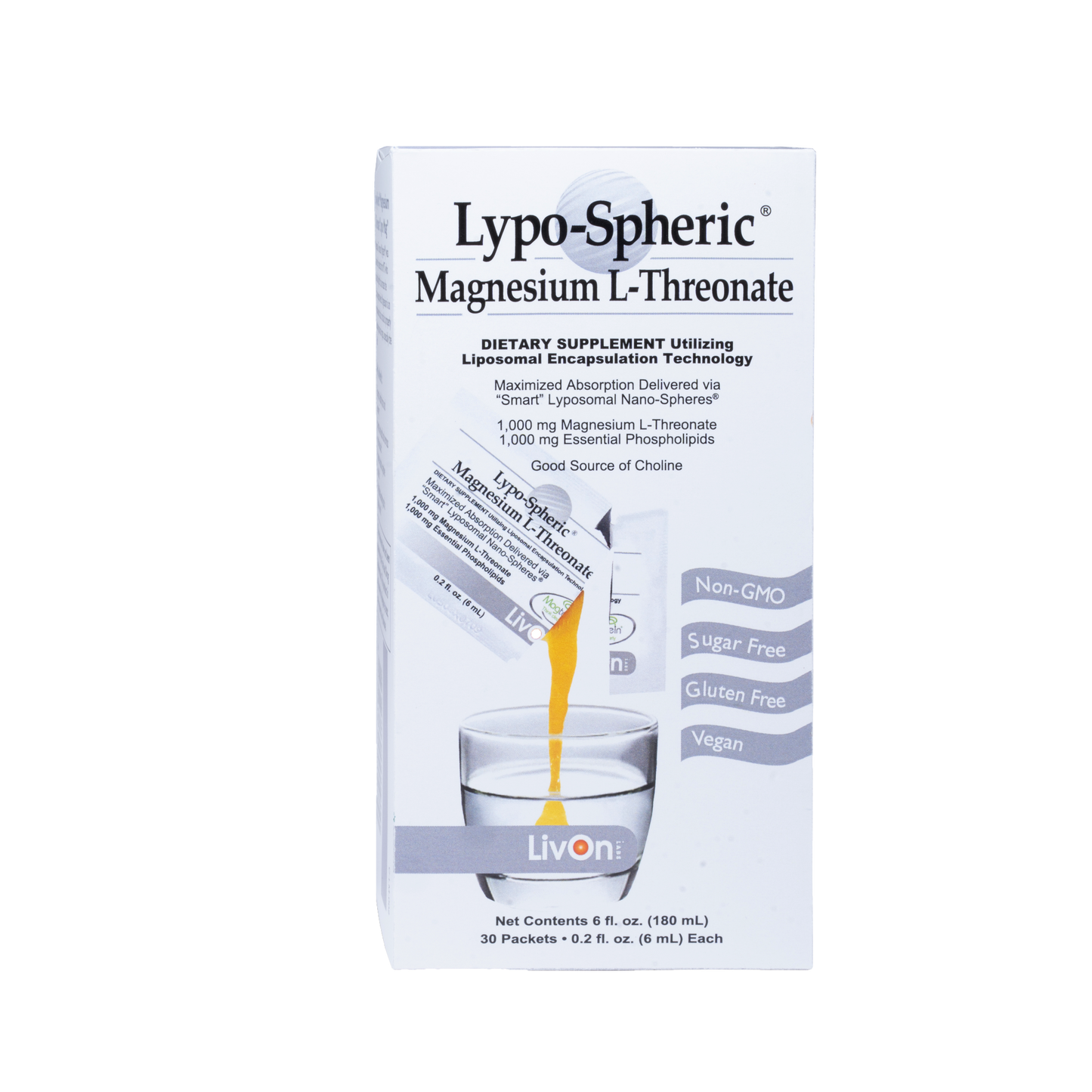 Lypo-Spheric® Liposomal Magnesium L-Threonate